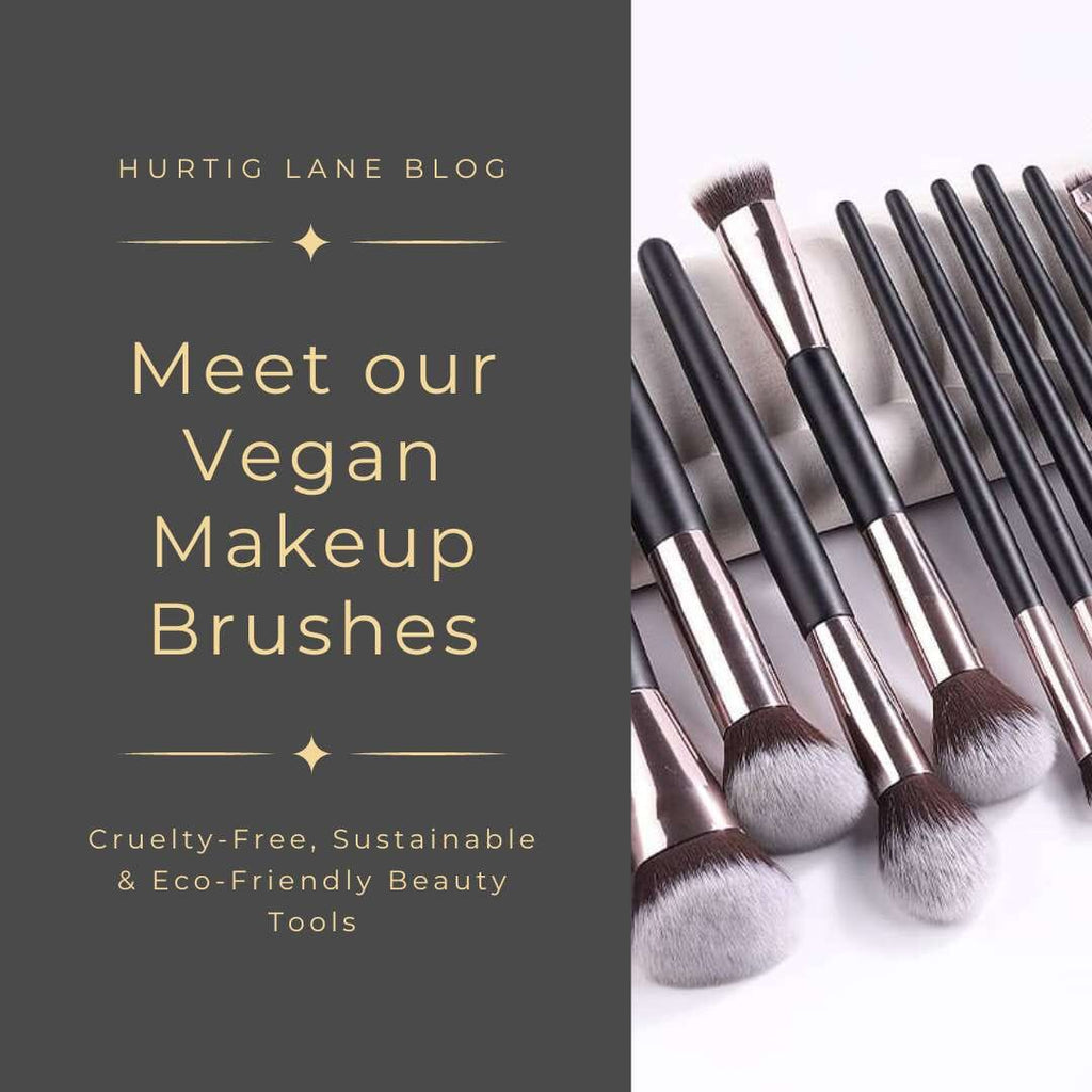 Meet our new Sustainable & Eco Friendly Vegan Makeup Brushes