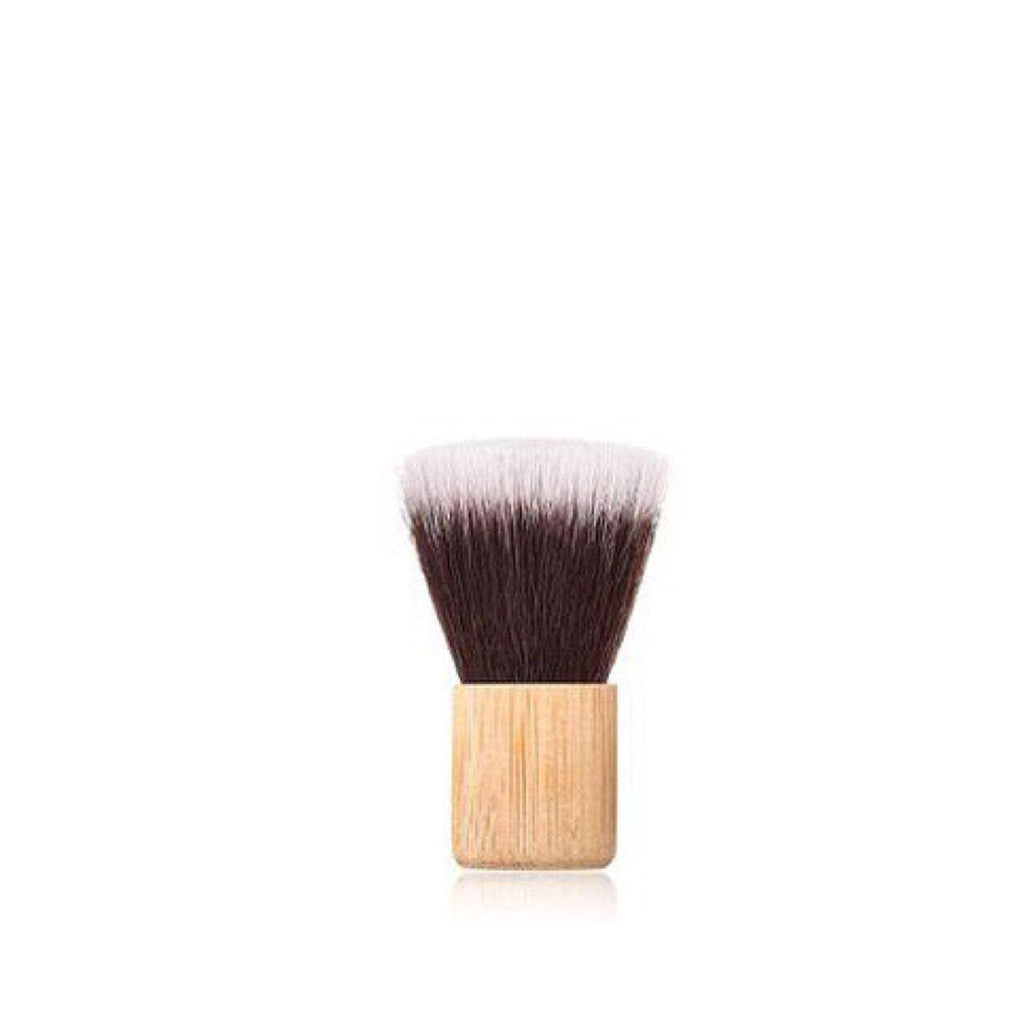 Vegan Mini Powder Makeup Brush- Bamboo and Silver Makeup Brushes Hurtig Lane